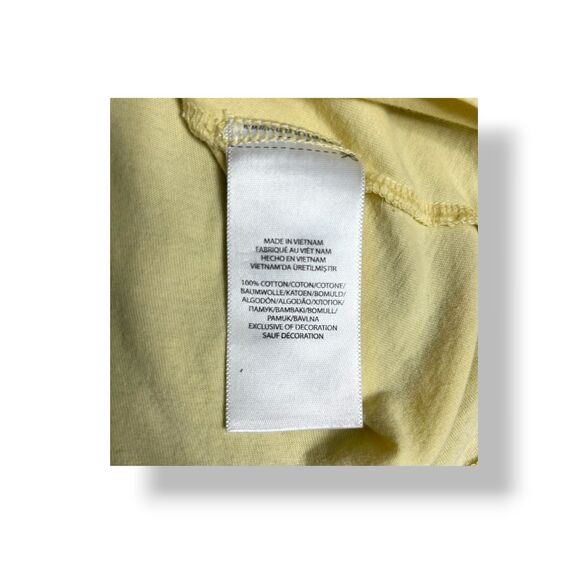 Polo Ralph Lauren Yellow Cotton Classic Fit Polo Shirt Pocket Preppy Men's XL - Picture 8 of 10